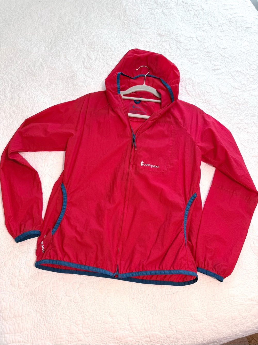 Cotopaxi Paray Ultra Light Active Shell Hooded Windbreaker Jacket Women’s Small